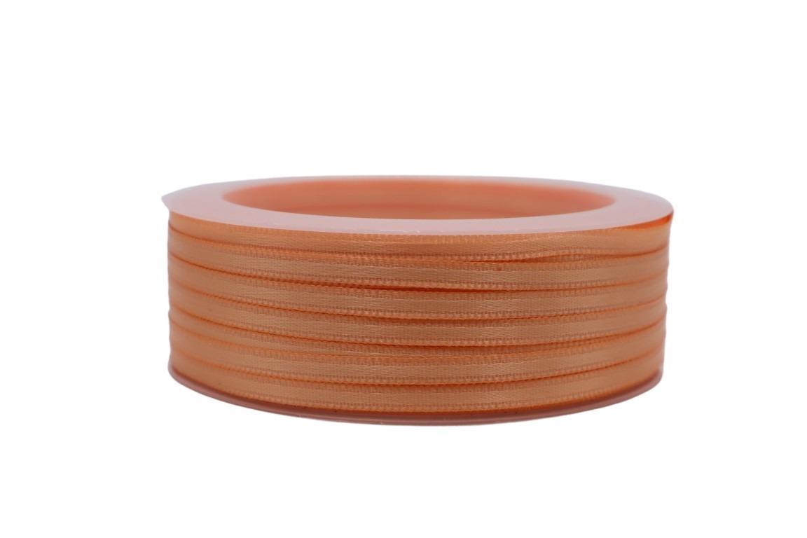 Satinband 3 mm 50 Meter apricot 280