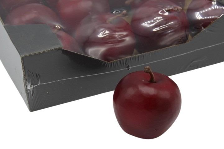 Apfel matt-rot D5,5cm