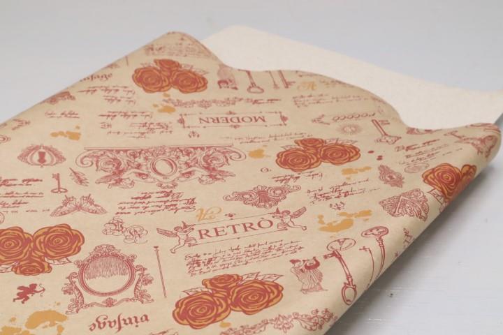Rondella 50cm S-T70SC PE Paper antique terracotta -167