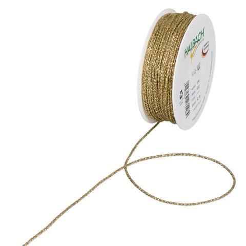 Kordel 2mm 50 Meter gold