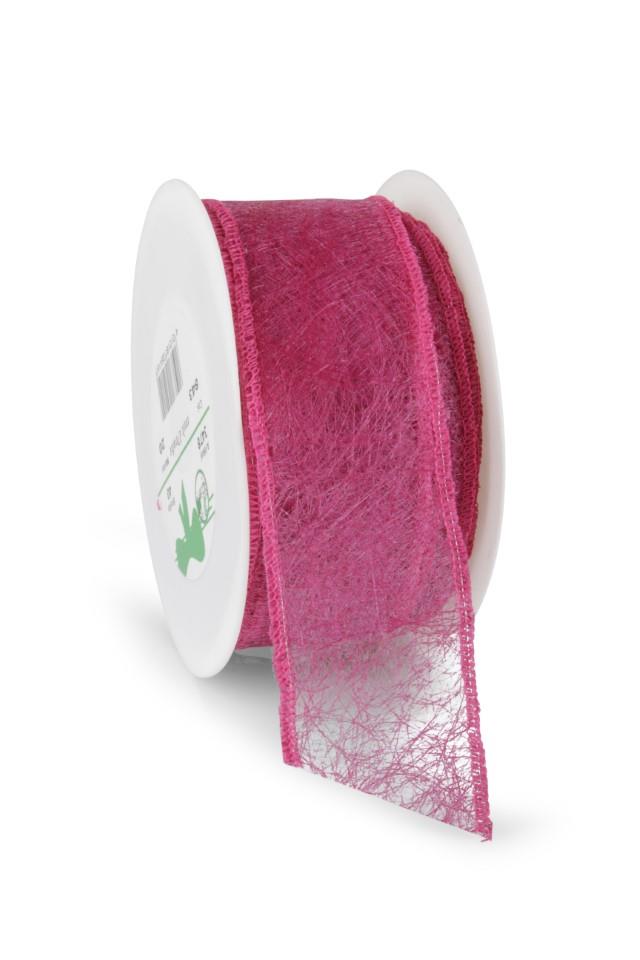 Vliesband wetterfest  pink 60 mm, 843