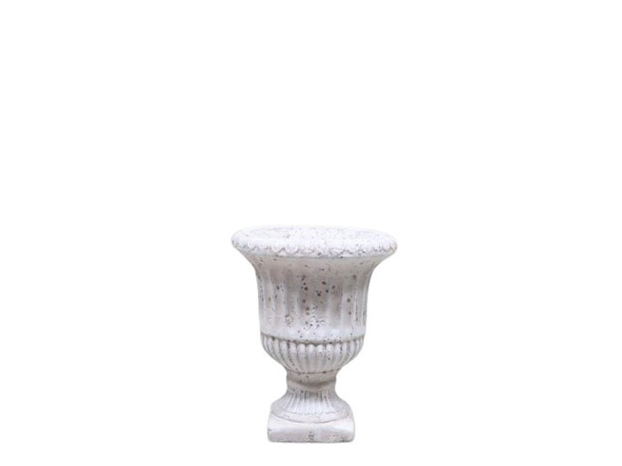 Pokal Beton creme-antik D13xH16cm