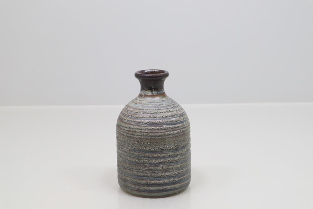 Vase Keramik matt braun 10,5x17cm