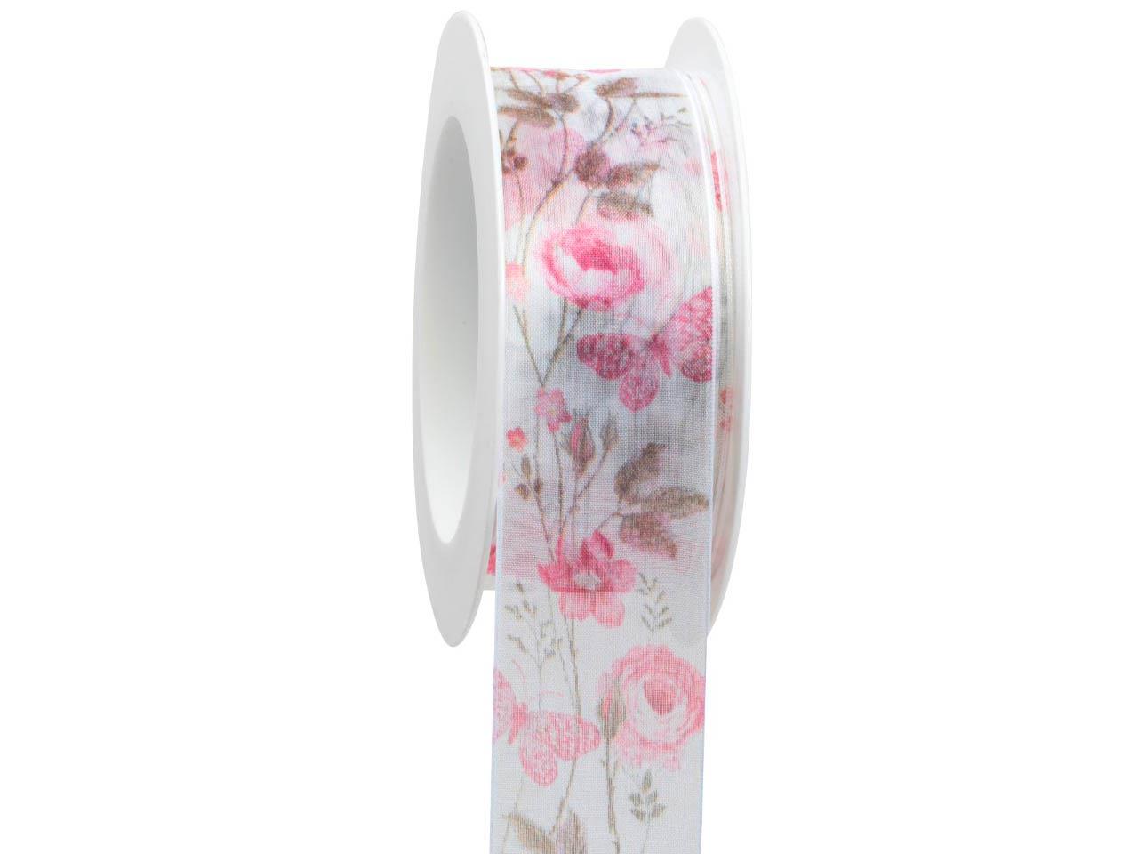 Band Summer Paradise 40 mm 15 Meter 225 rose