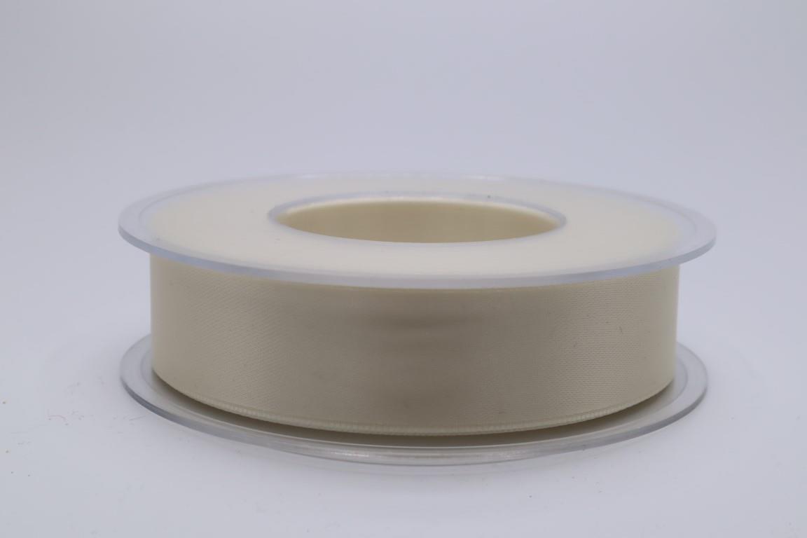 Satinband 25 mm 25 Meter creme 420