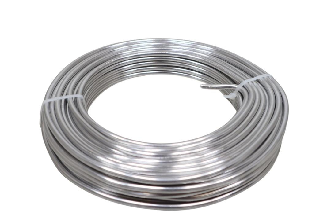 Draht Aluminium silber-blank 5,0mm 1 kg