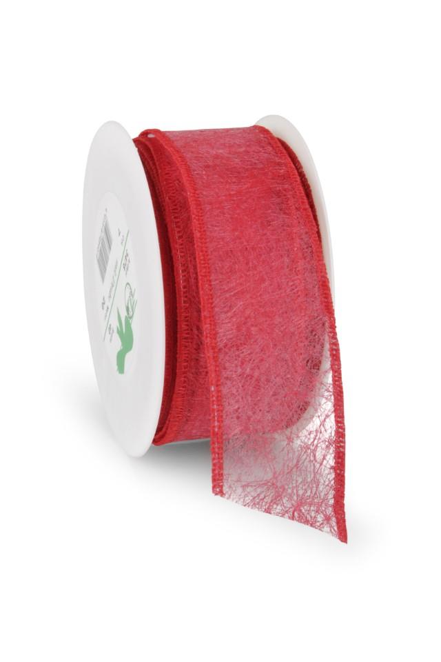 Vliesband wetterfest  rot 40 mm, 7