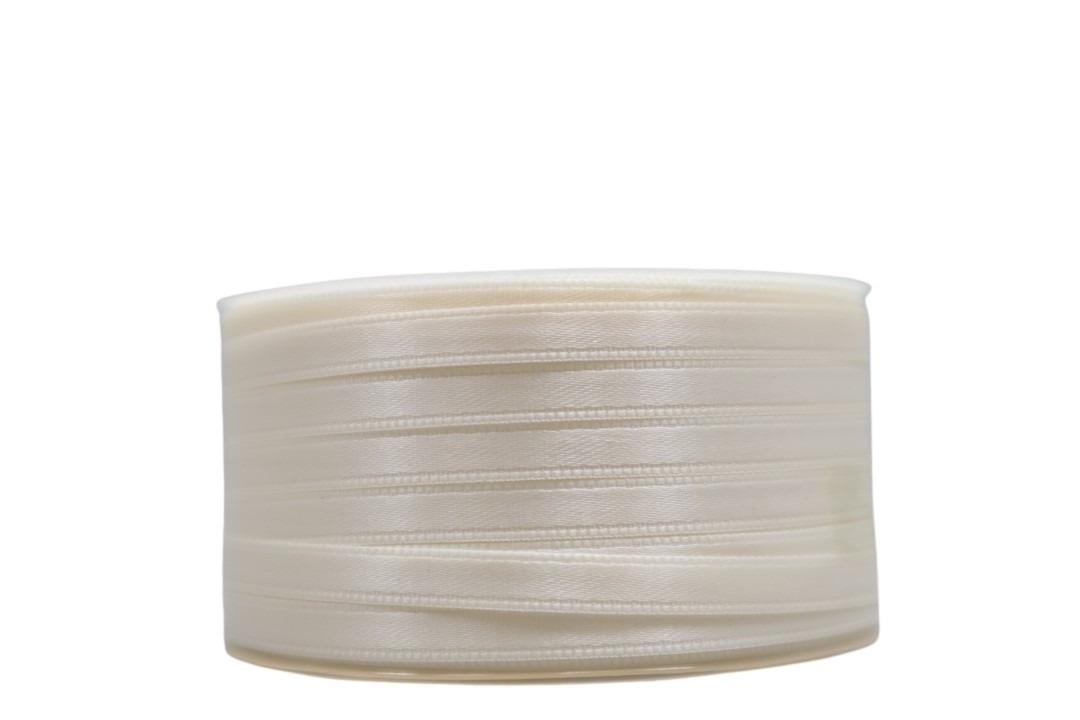 Satinband 6 mm 50 Meter creme 420