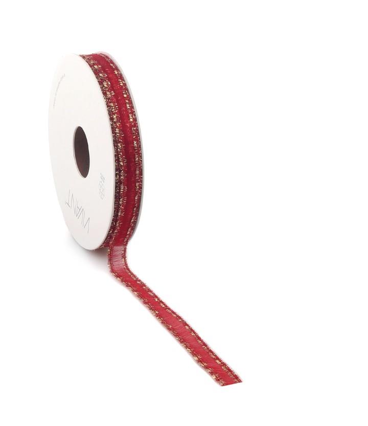 Band Fringi 10 mm 20 Meter Farbe 21 rot