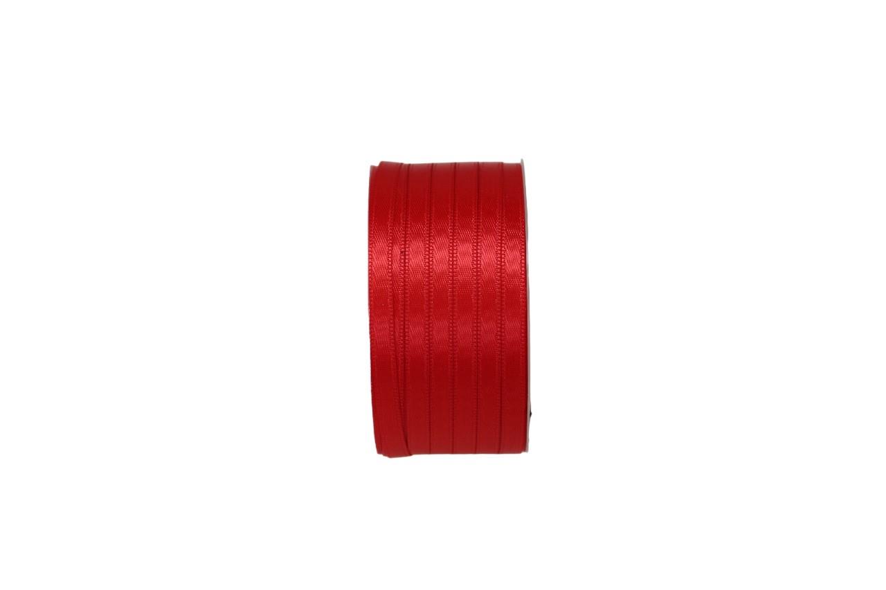 Satinband 6 mm 50 Meter rot 300