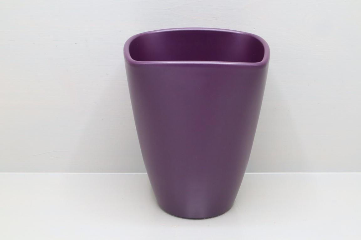 Orchideentopf D8H9,5cm Form 407/09 aubergine matt