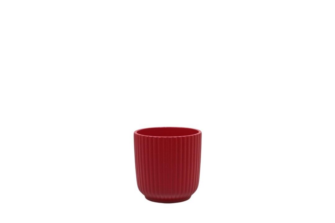 Keramiktopf  PITTI rot D11cm