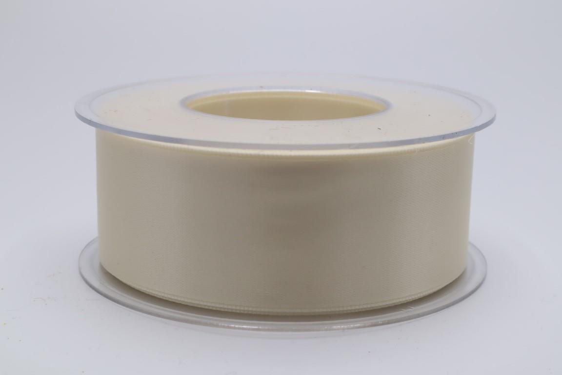 Satinband 40 mm 25 Meter creme 420