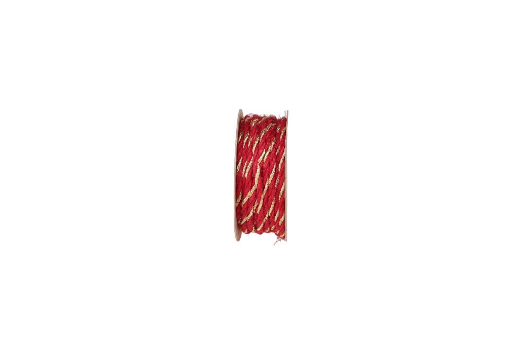 Band Modern Cord 6 mm 15 Meter bordeaux 360