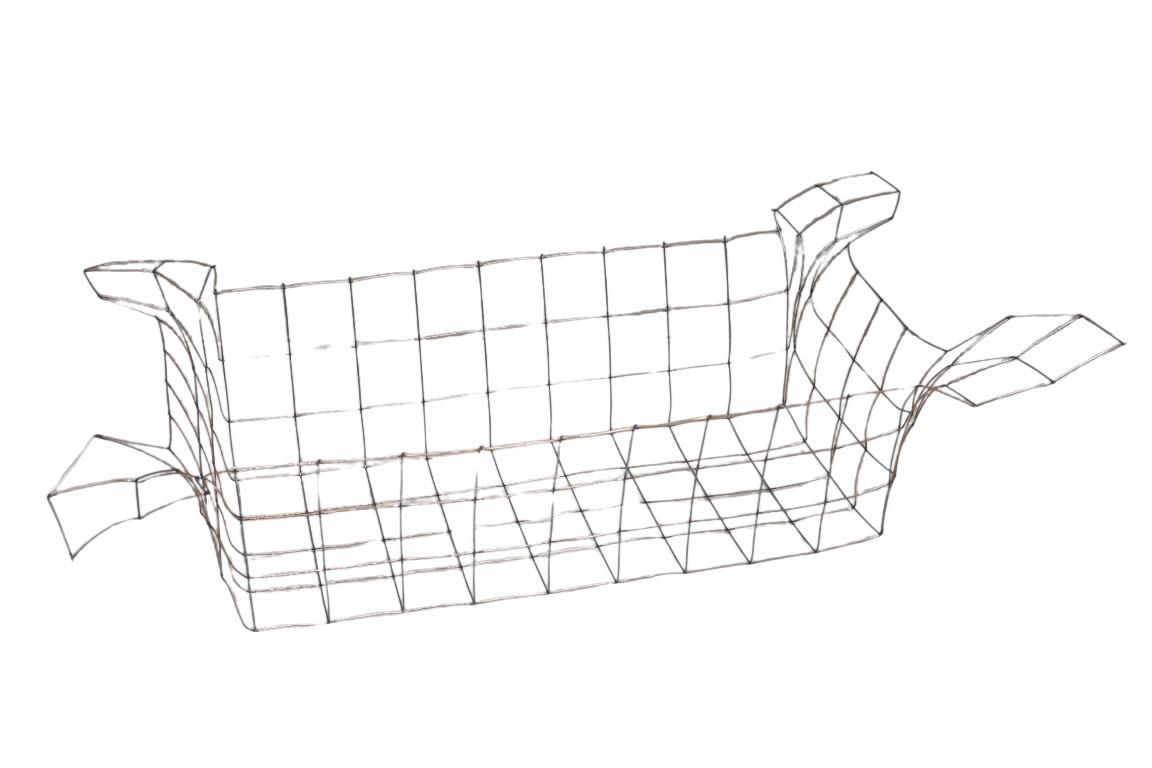 Drahtgitternetz 1/1 225x105x75mm NETTO