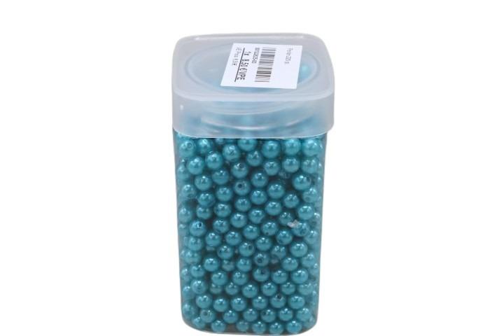 Perlen  8mm 220 gr. aqua/türkis