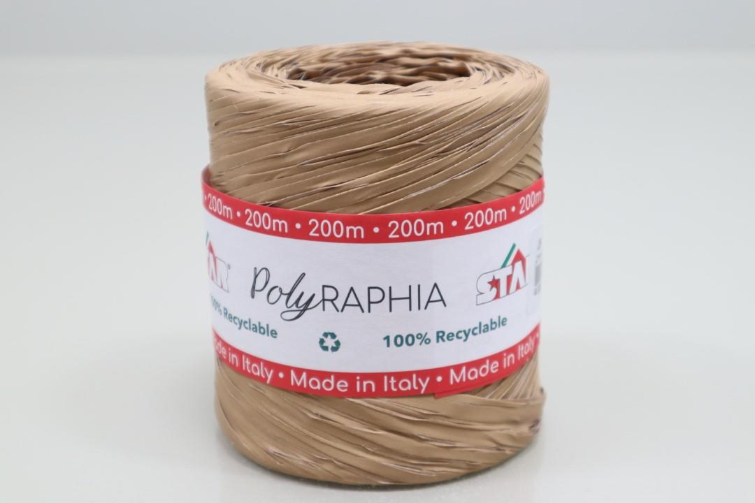 Polyraphia 15mm 200 Meter natur  -167