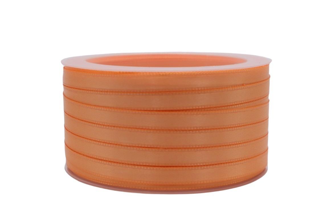 Satinband 6 mm 50 Meter apricot 280